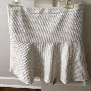 White skirt